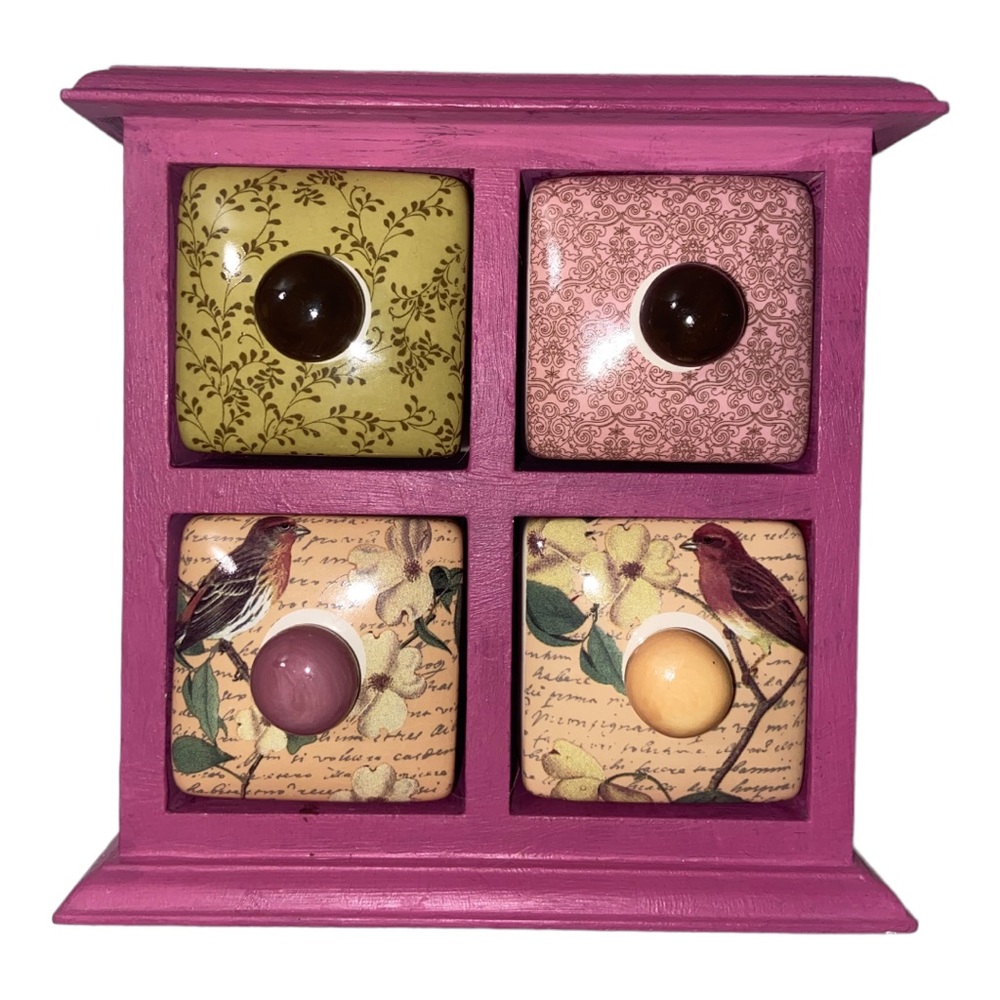 Vintage Boho Jewelry Organizer